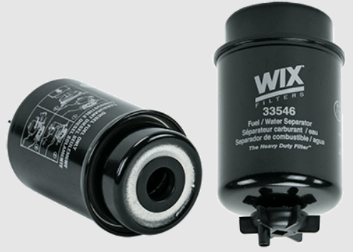 WIX 33544 Heavy Duty In-Line Fuel Filter - Single Filter For Diesel & Automotive Applications